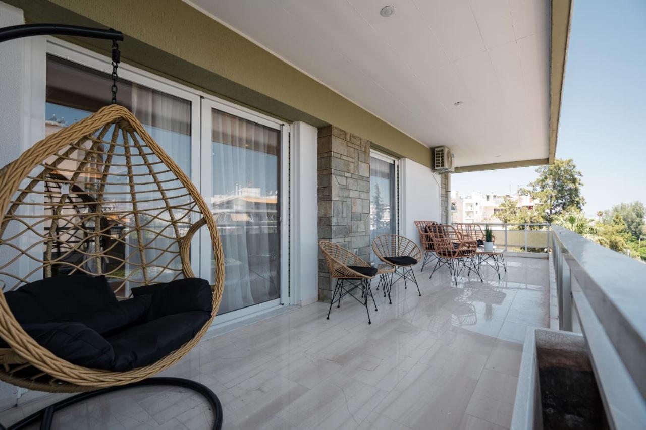 Luxury 4 Bedrooms Apartment Near Flisvos Marina 比雷埃夫斯 外观 照片
