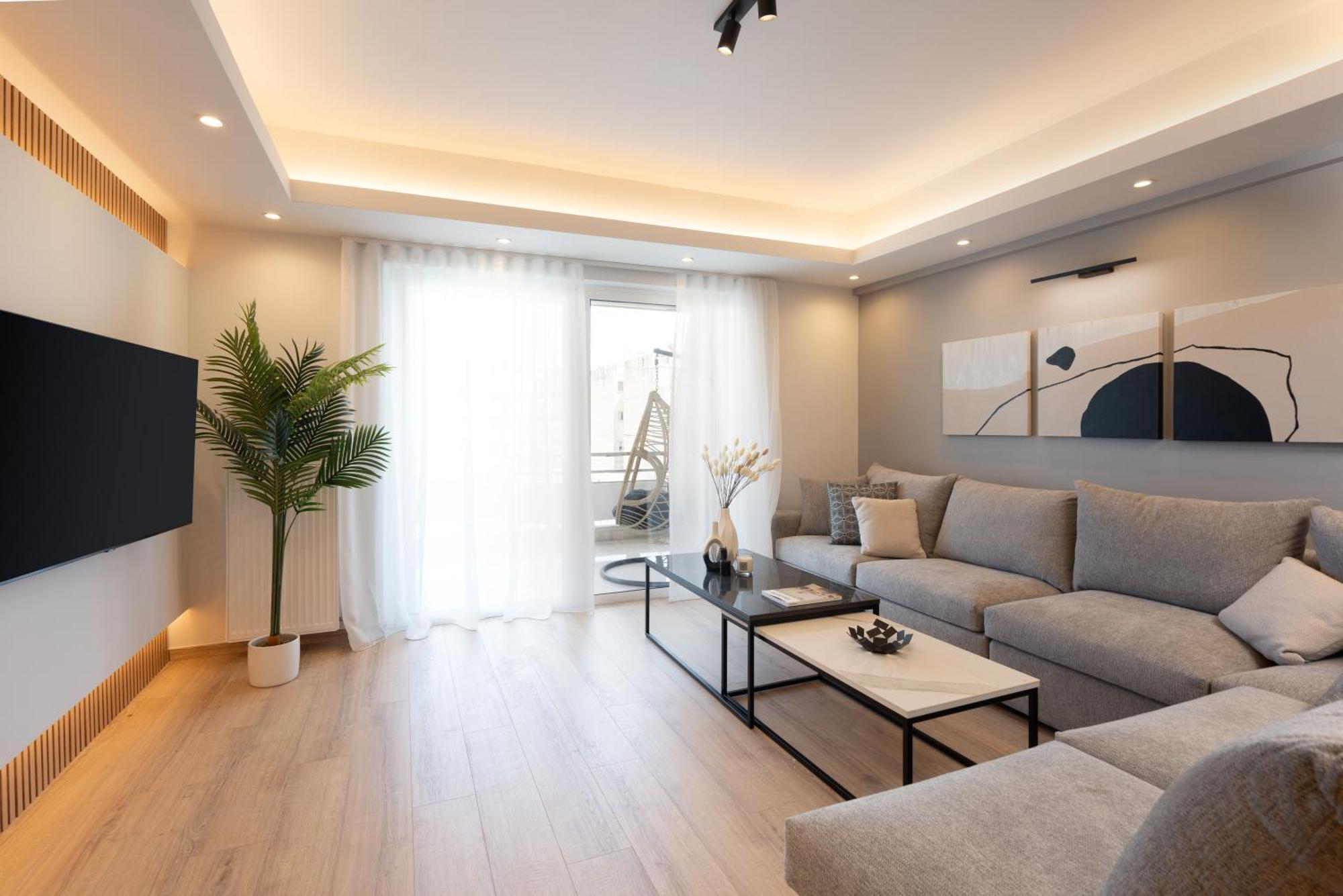 Luxury 4 Bedrooms Apartment Near Flisvos Marina 比雷埃夫斯 外观 照片