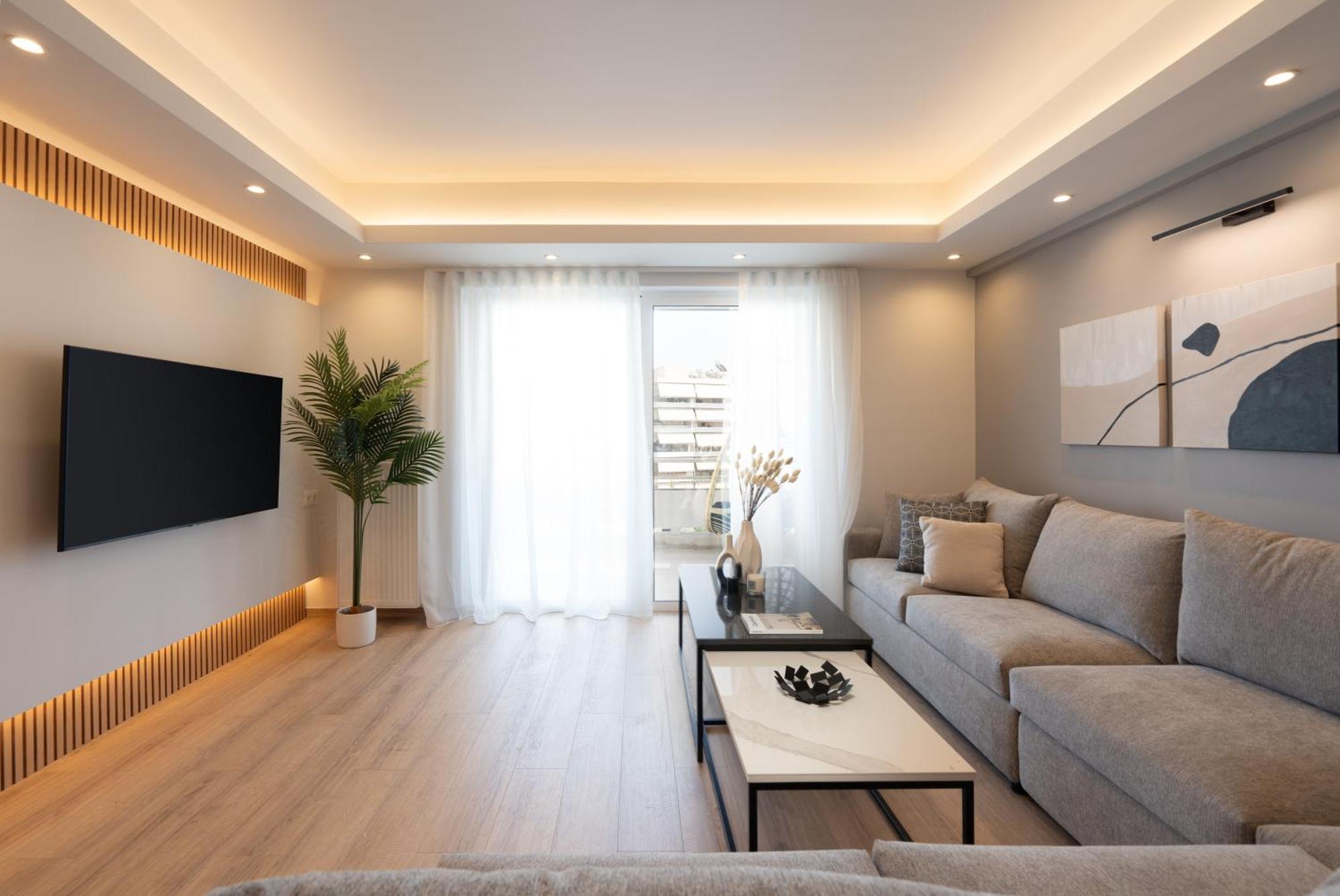 Luxury 4 Bedrooms Apartment Near Flisvos Marina 比雷埃夫斯 外观 照片